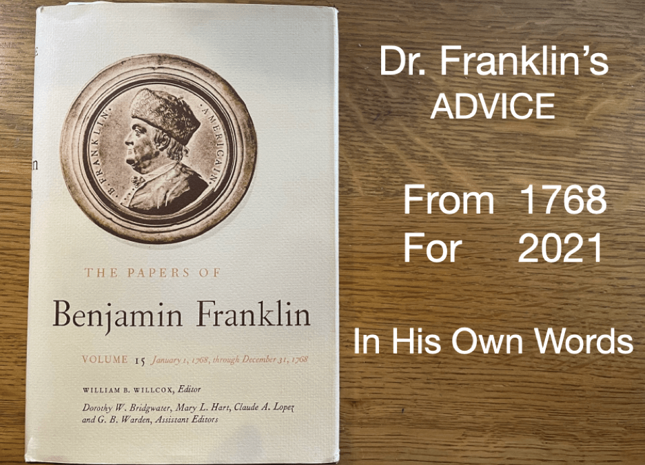 Dr. Franklin’s Advice